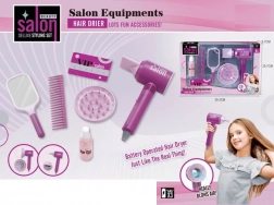 deluxe fodrászkészlet hajszárítóval