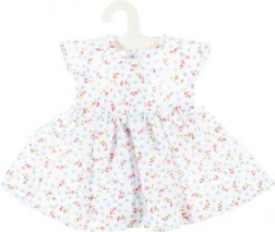 Miniland baba 38 cm-es ruhája virágmintával