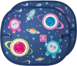 Kerek ablaknapellenző - Űrkollekció 2 db