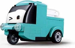 Sluban türkiz teherautó tekercselős szemekkel