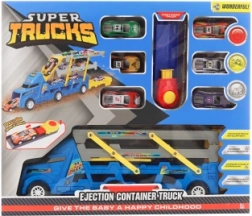 Autókilövővel felszerelt teherautó