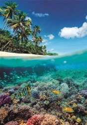 Puzzle Nyári paradicsom 1000 darabos Clementoni