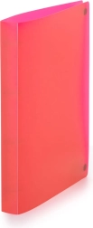 A4-es PP gyűrűs iratrendező, piros