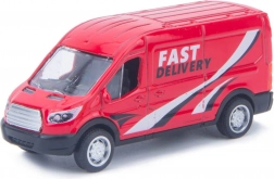 Fém és műanyag kisautó lendkerekes meghajtással