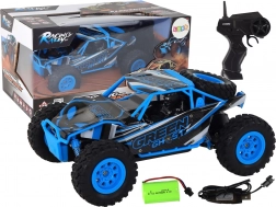 RC terepjáró autó 1:24 kék 4WD