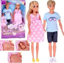 Családi babaszett – várandós anyuka, apuka és kisbaba