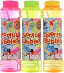 Buborékfújó Colorful Bubbles 1 l – színkeverék