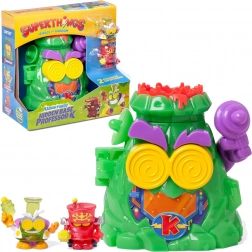 SuperThings Professor K titkos bázisa – rejtett vulkáni bázis