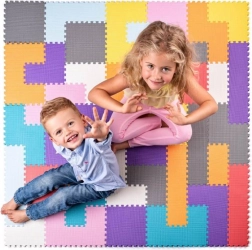 Hab padlópuzzle TETRIS PLASTICA 120 × 120 cm
