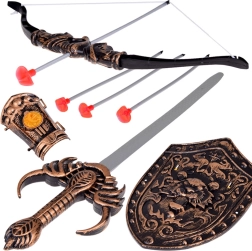 Fantasztikus gyerek lovagi fegyverkészlet