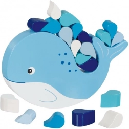 Egyensúlyozó játék Bálna a Gokitól