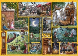 GIBSONS puzzle Mondókák az idők során 1000 darab