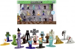 Jada Toys Minecraft fém figurák – 18 darabos készlet
