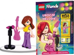 Lego Friends: Urocze Melodie – interaktív könyv Paisley minifigurával