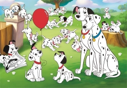 CLEMENTONI Disney 101 dalmata MAXI 24 darabos puzzle