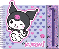 Kreatív készlet Kuromi Hello Kitty színes ceruzákkal