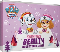 Mancs őrjárat rózsaszín gyermekkozmetikai adventi naptár