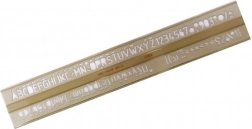 KOH-I-NOOR iskolai betűsablon 1,0 cm