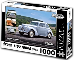 Puzzle Retro Autók Škoda 1102 Tudor 1952 1000 darab