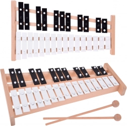 Fa kromatikus csengők 27 hanggal és ütőkkel
