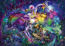 Puzzle Nyári éjszakai cirkusz 1000 darab SCHMIDT