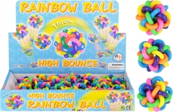 Színes pattogó labda 4 cm