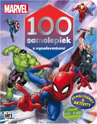 100 matrica kifestővel MARVEL
