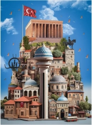 Ankara puzzle 1000 darabos ANATOLIAN