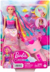 Barbie hercegnő fodrászeszközzel göndör tincsekhez