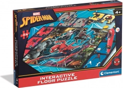 padlópuzzle interaktív tollal spiderman 24 darab