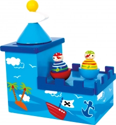 Small Foot fa zenélő persely Olli és Bolli