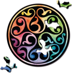 Curiosi kerek mini puzzle Picoli – Bimbó, 33 darab