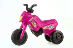 Enduro Yupee kis műanyag futóbicikli – Rózsaszín