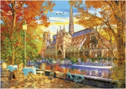 Puzzle Őszi Notre Dame 1000 darab EDUCA