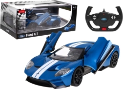 RC autó Ford GT távirányítóval 1:14, nyitható ajtókkal, kék