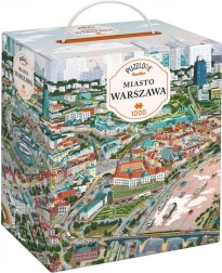 Puzzlove puzzle Varsó város 1000 darab