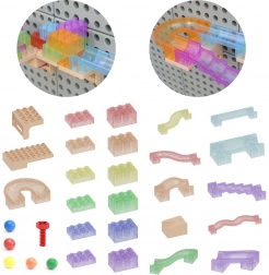 Építő készlet Golyópálya Masterkidz STEM 120 darab