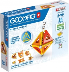 GEOMAG mágneses építőkészlet classic panels 35 darab