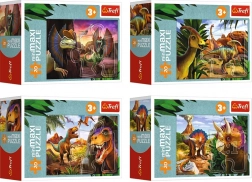 Puzzle miniMAXI 20 darabos - Ismerd meg a dinoszauruszok világát