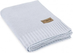 MoMi HUG gyerek kötött takaró, szürke