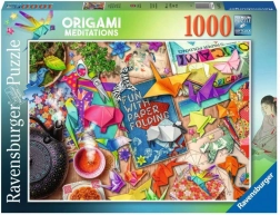 Puzzle Ravensburger Meditáció Origamival 1000 darabbal
