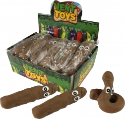 Nyújtható antistressz játék kaki szemekkel