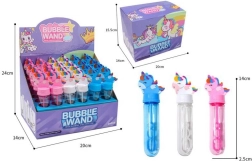 Unikornisos buborékfújó 14 cm