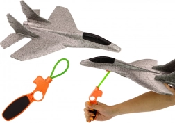 Styropian vadászgép kilövővel szürke