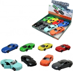 Fém sportautó nyitható ajtókkal