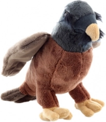 Plüss szakállas keselyű 25 cm