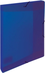 Doboz gumival Opaline kék