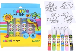 Üvegfesték készlet 5+1 kontúrral