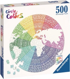 Ravensburger puzzle Mandala színek köre 500 darab