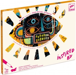 Djeco kreatív készlet Brooklyn – street art poszterek és vázlatfüzetek filctollakkal